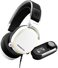 SteelSeries Arctis Pro GameDAC Gaming-Headset hochauflösend ESS Sabre DAC Weiß