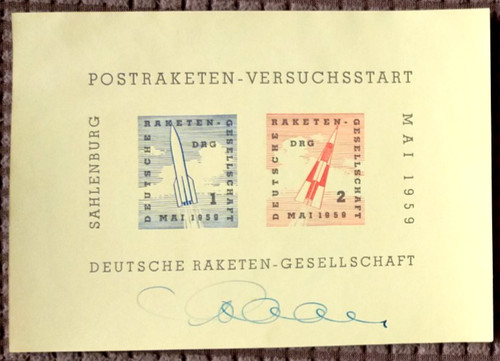 Raumfahrt vignette drg - raumfahrt,