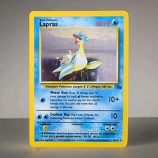 Lapras Holo Pokemon Karte