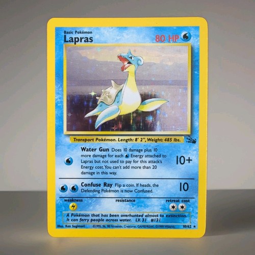 Lapras holo pokemon karte - lapras,