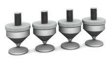 Bodenkegel Set - 4 Stück -