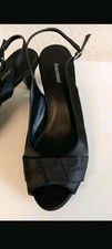 High Heels Graceland Schwarz 38 Pumps Peep Toes
