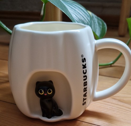 Starbucks tasse weiß schwarz - ,