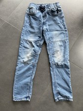 Yigga Jungen Denim Jeans Age 8 Years Blue Gr.  140