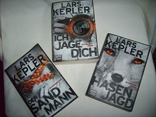 Lars Kepler: Verlag Bastei Luebbe  Ich jage Dich  Hasenjagd  Der Sandmann