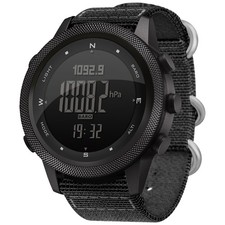 Taktische Herrenuhr, schwarz