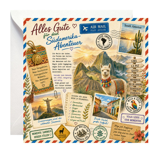 Südamerika karte geschenk - südamerika,