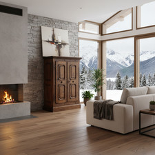 Voglauer Anno 1900 dunkel Schrank Bauernschrank Landhaus Landhausschrank massiv