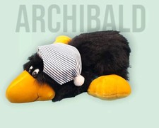 Großer Rabe 55 cm Schwarz mit