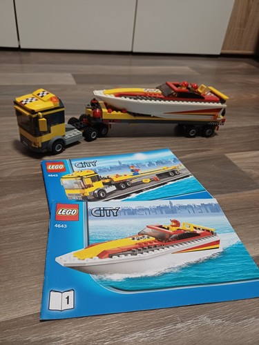Lego city 4643 boot transport - lego,