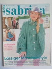 Sabrina Strickjournal 11-2015 - Lässiger Masschenstyle - 30 Designs