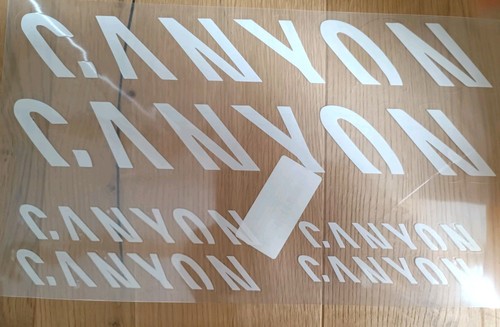 Canyon sticker aufkleberset - canyon,