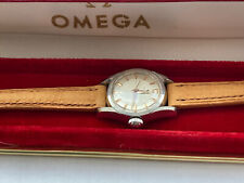 1952  Omega Damenarmbanduhr, Handaufzug Kal 252 mit Box
