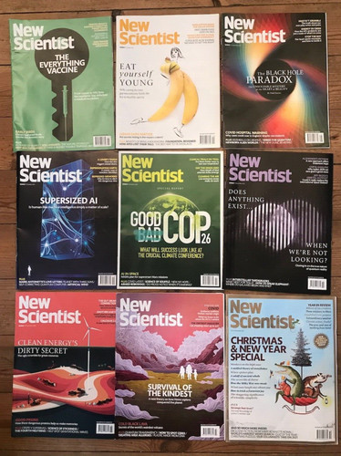 New scientist 9 ausgaben - -,
