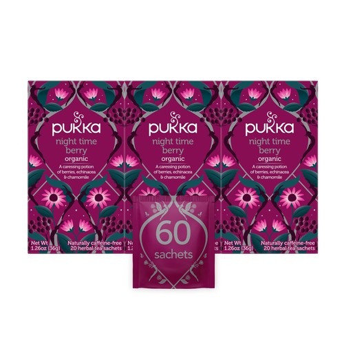 Pukka organic tea bags night - tea, bags,