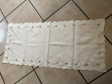 Weihnachten - Tischdecke - Mitteldecke - Läufer ca.  90 x 40 cm - goldene Sterne