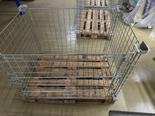 Wanzl Gitterrahmen Europalette Gitterbox Palettenaufsatz klappbar stapelfähig