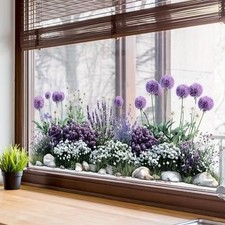 XL Fensterbild Pusteblumen