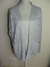 ¯_¯_¯ Jean Pascale - Cardigan Strickjacke Pullover - Gr. M - grau ¯_¯_¯=