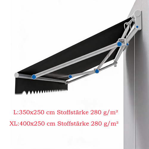 4x2 markise - 4x2.5m,