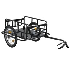 Fahrradanhänger Transportanhänger Fahhrad-Lastenanhänger 40 kg Klappbar Zelsius