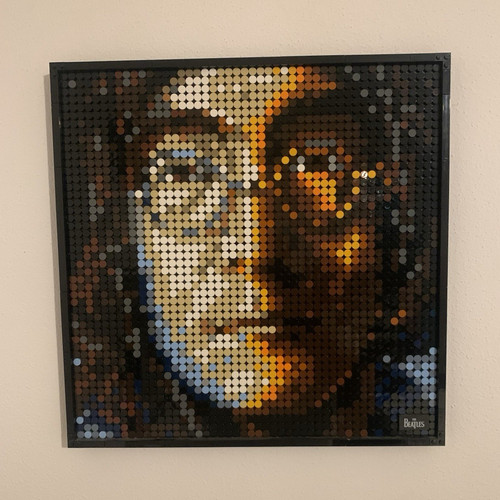 Lego art the beatles - lego,