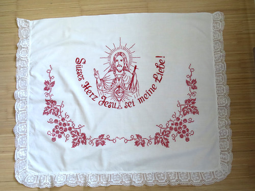 Antike altardecke mit - antike,