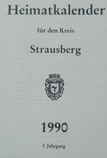 Zeitschrift Heimatkalender Kreis Strausberg 1990