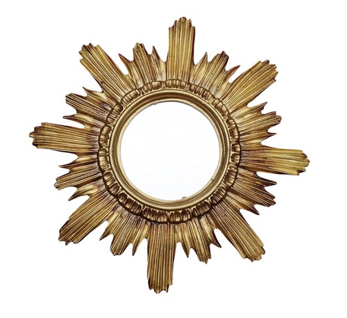 Barock antik wandspiegel sonne - wandspiegel,