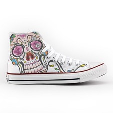 Converse High White Custom and