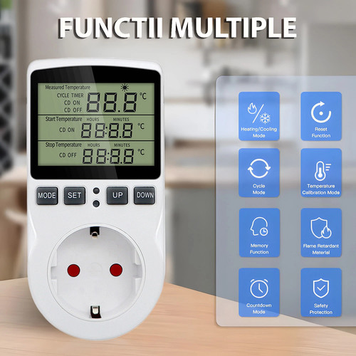 Digital steckdosenthermostat - digital,