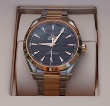Omega Seamaster Aqua Terra 41mm - Sedna Gold/Steel - Full Set 2022 - 1st Owner