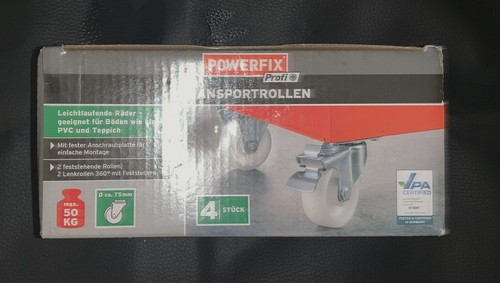 Transportrollen powerfix 2x - transportrollen,