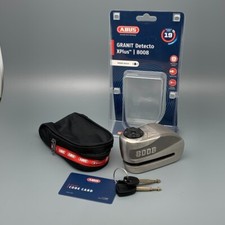 ABUS GRANIT DETECTO X-PLUS 8008 2.0 ALARMSCHLOSS BREMSSCHEIBENSCHLOSS 100 DB