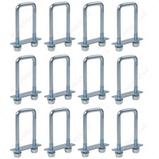 12x M10 U-Bügel Zurrbügel