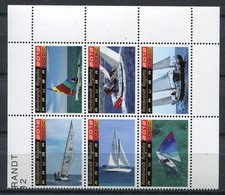 Aruba 2012 Segelboote Yachten Rembrandt Regatta Ships Navi Bateaux 667-672 MNH