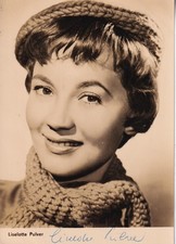 Autogramm - Liselotte Pulver -