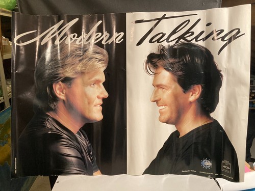 Modern talking poster - talking,