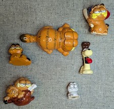Vintage Lot 6 Garfield PVC