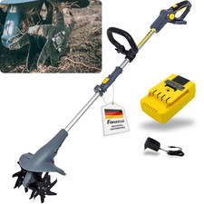 Neuwertig Akku Motorhacke Bodenhacke Gartenhacke Kultivator inkl. 2,5Ah Akku