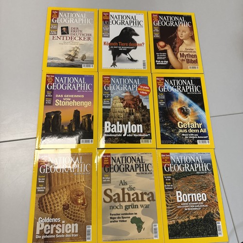 National geographic jahrgang - national,