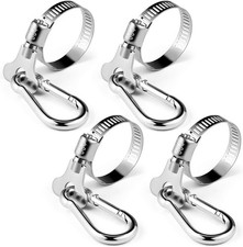 Flaggenmast Clips Edelstahl