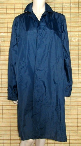 Blauer regenmantel raincoat - regenmantel,