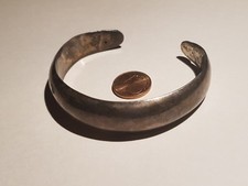 Sterling Silber 925 Armreif klassische runde Form