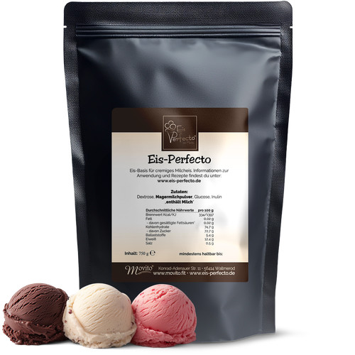 Eis perfecto eispulver 750g - eis-perfecto,