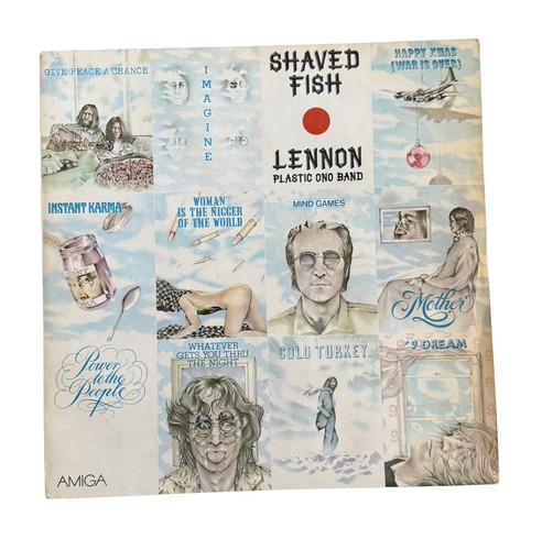 John lennon shaved - shaved, fish