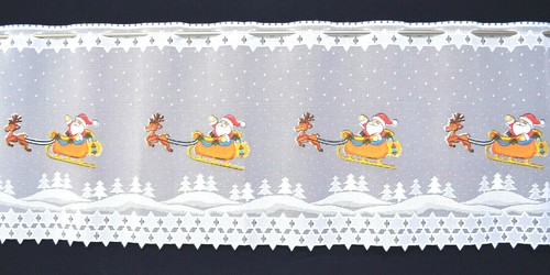 Weihnachtsgardine
