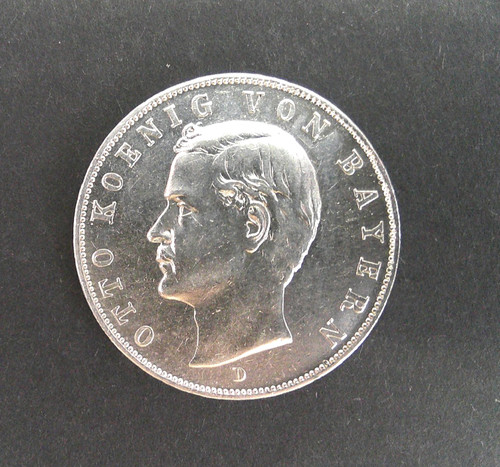 Mark münze bayern - münze, 1910