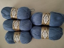 Neu* 5 Knäuel Glitzer Wolle