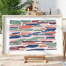 Steinwand Muster v14 Schablone